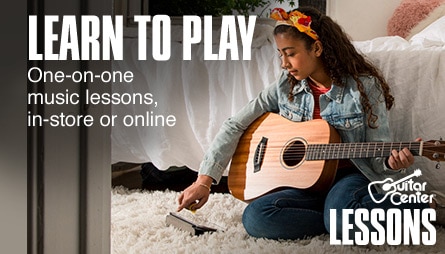 Learn to Play. One-on-one music lessons in-store and online