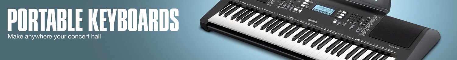 Portable Keyboards. Make anywhere your concert hall