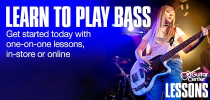 Learn to Play the Bass. Get started today with one-on-one lessons, in-store or online