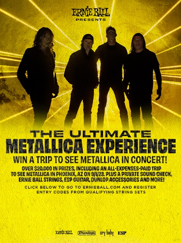 The Ultimate Metallica Experience. Win a trip to see Metallica in concert!