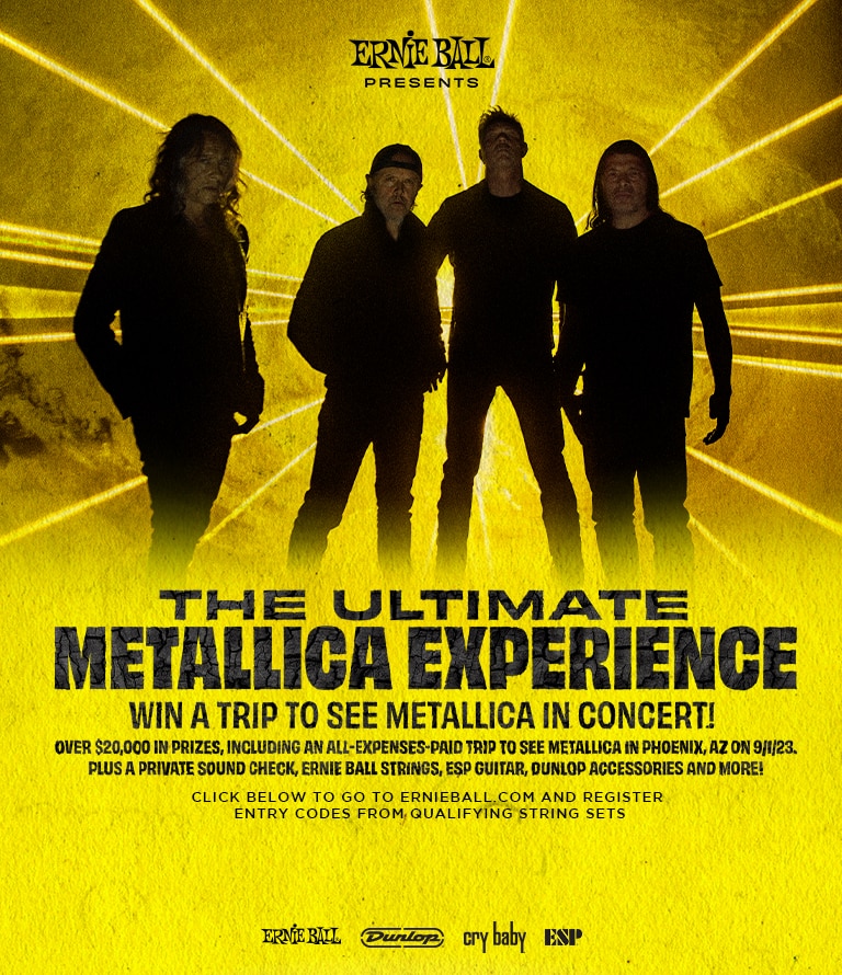 The Ultimate Metallica Experience. Win a trip to see Metallica in concert!