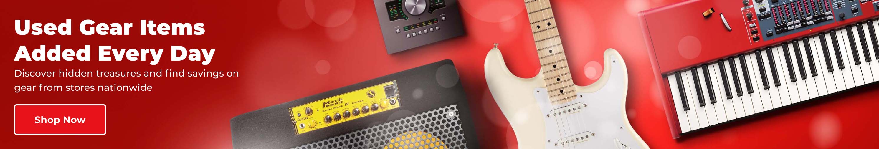 Used gear items added every day. Discover hidden treasures and find savings on gear from stores nationwide.