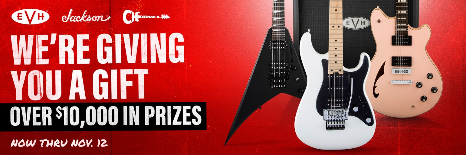 We're giving you a gift. Over 10,000 dollars in prizes. Now thru Nov. 12