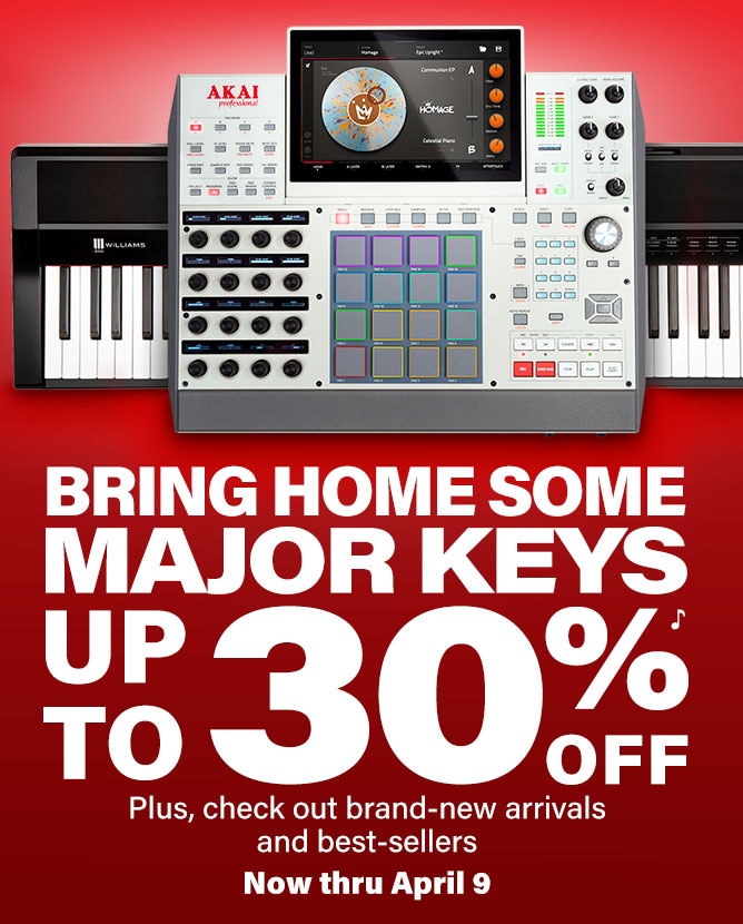 Bring home some major keys up to 30 percent off. Plus check out brand new arrivals and best sellers. Now thru April 9.