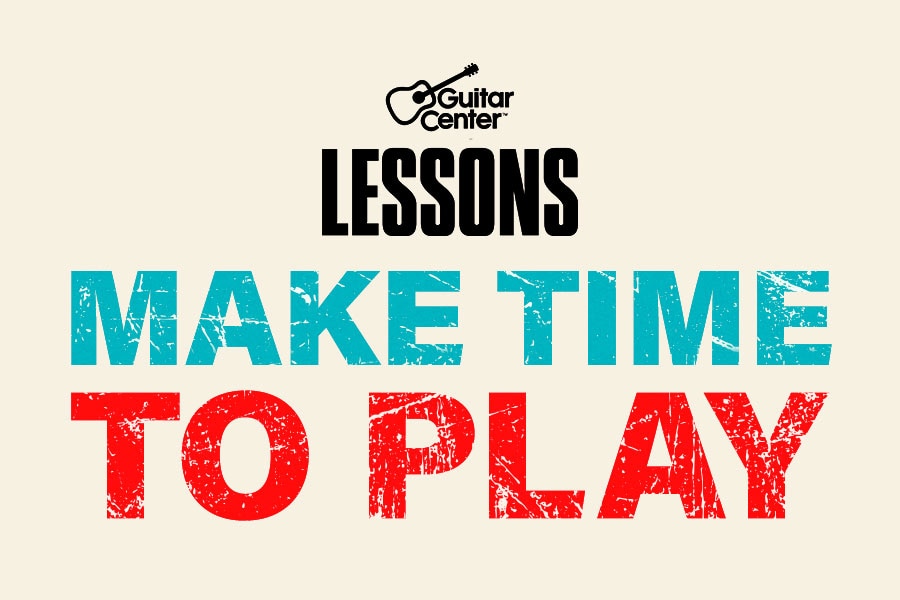 Guitar Center Lessons. Make Time To Play