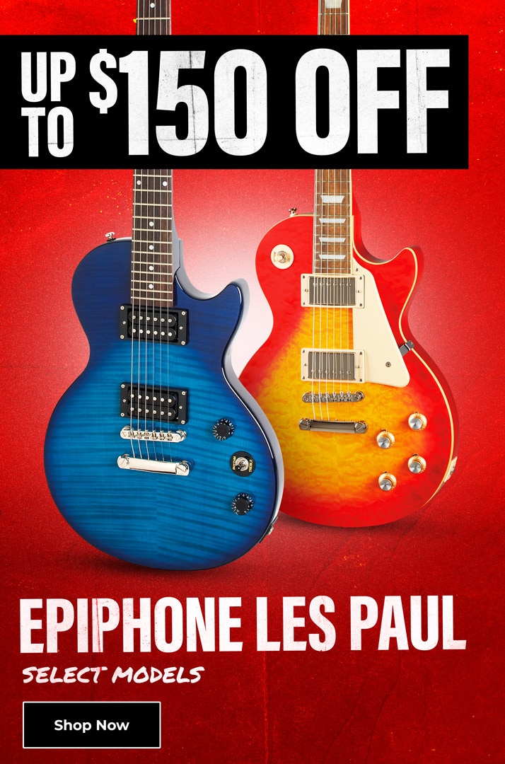Deals Mosaic: $150 Off Epiphone Les Pauls