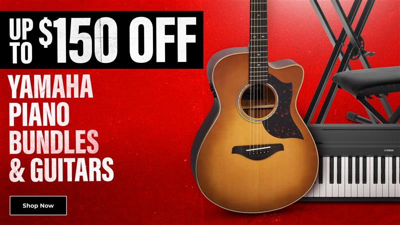 Deals Mosaic: $150 Yamaha Guitars & Pianos