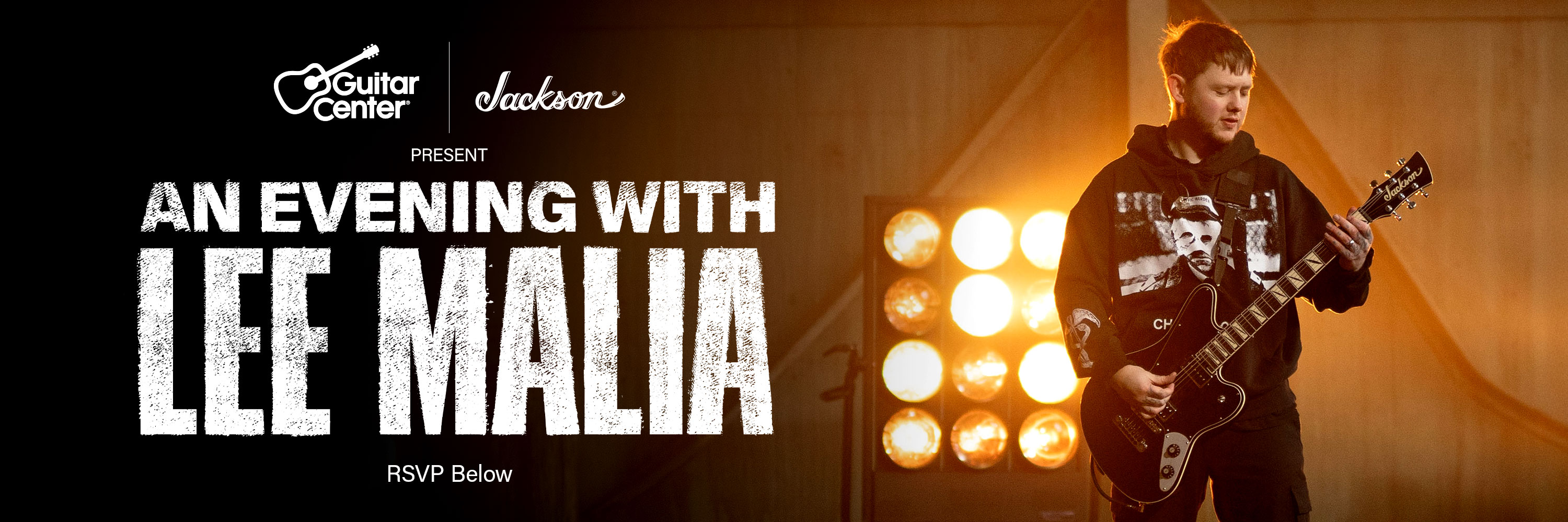 An evening with Lee Malia. Rsvp Below