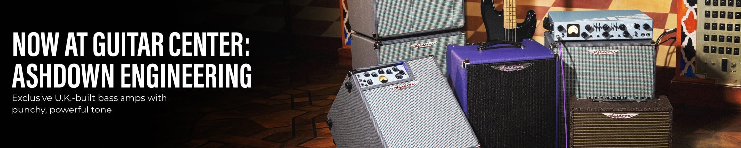 Now at Guitar Center Ashdown Engineering