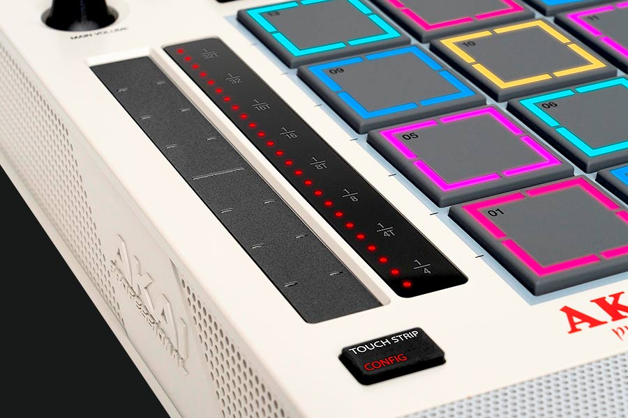 Akai Professional MPC Live III Retro Edition detail.