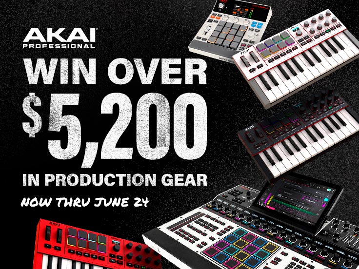 Zaytoven and Akai Professional sweepstakes promotion.